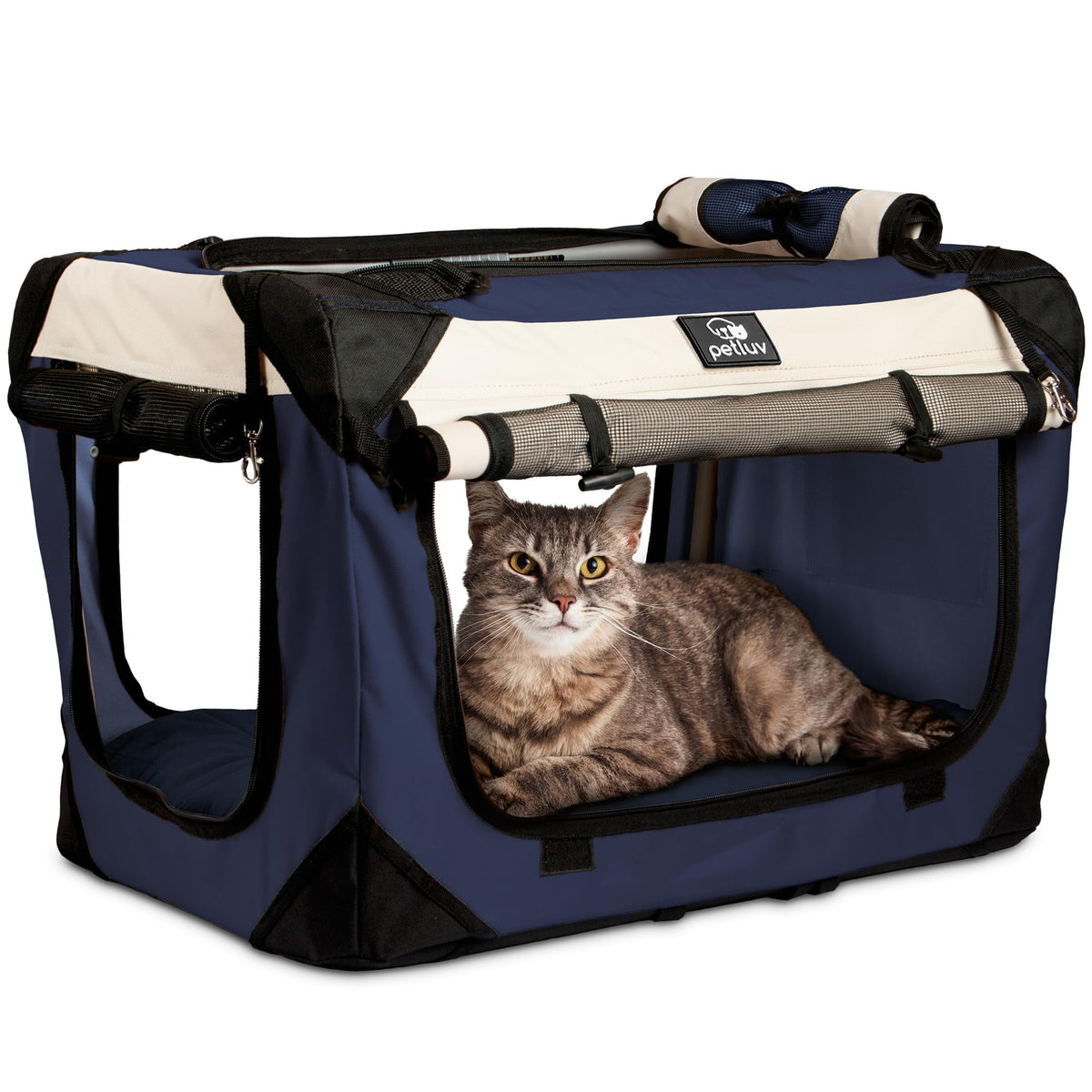 Large Soft-Sided Pet Carrier for Travel