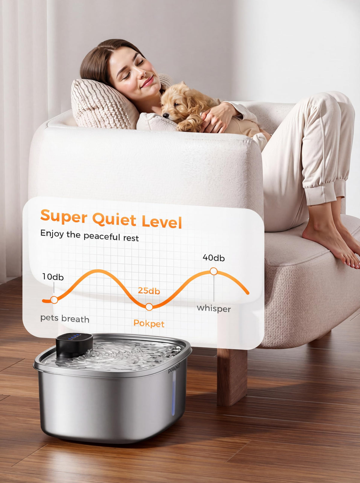 Automatic Dog Water Fountain