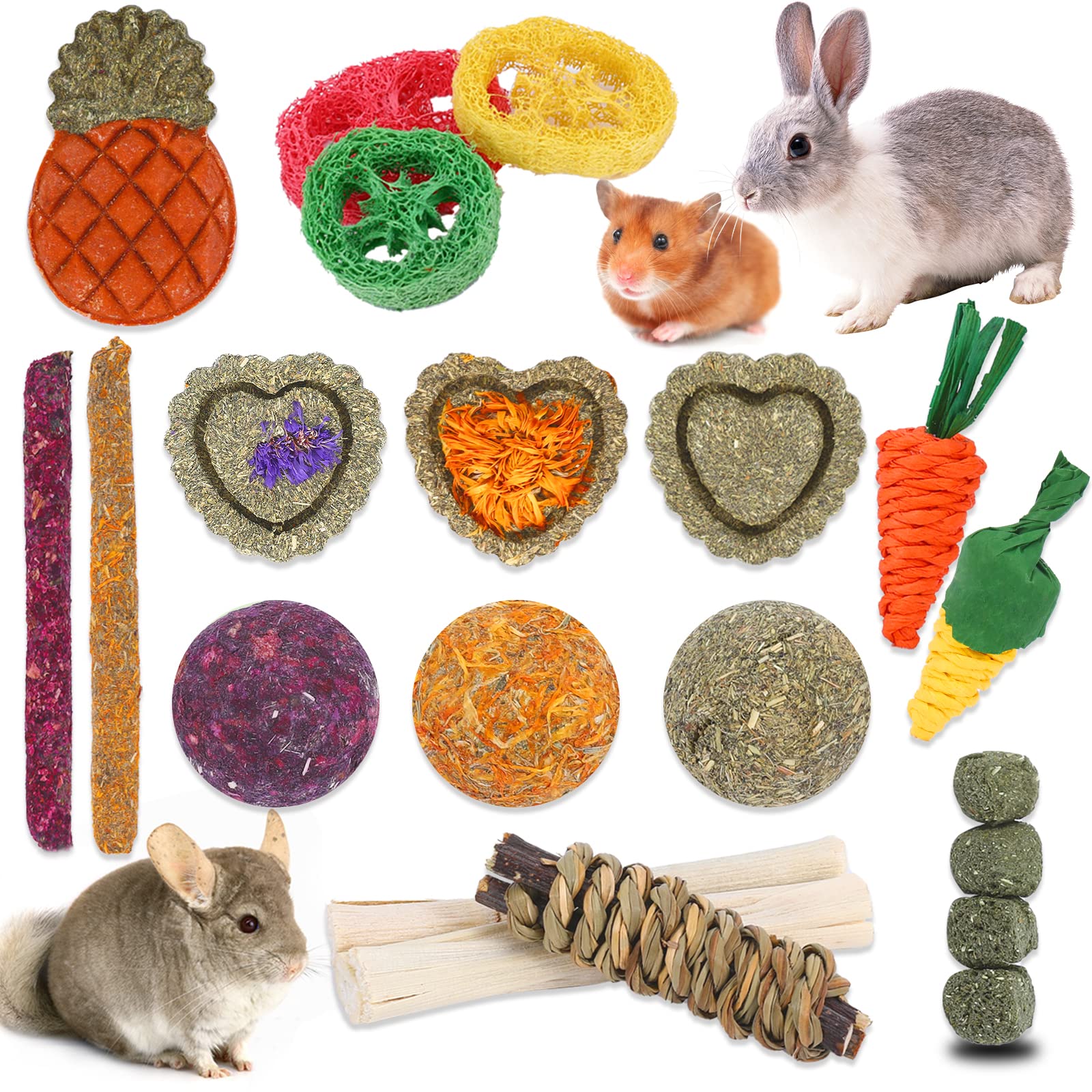 VESPRO Rabbit Toys Bunny Toys for Rabbit