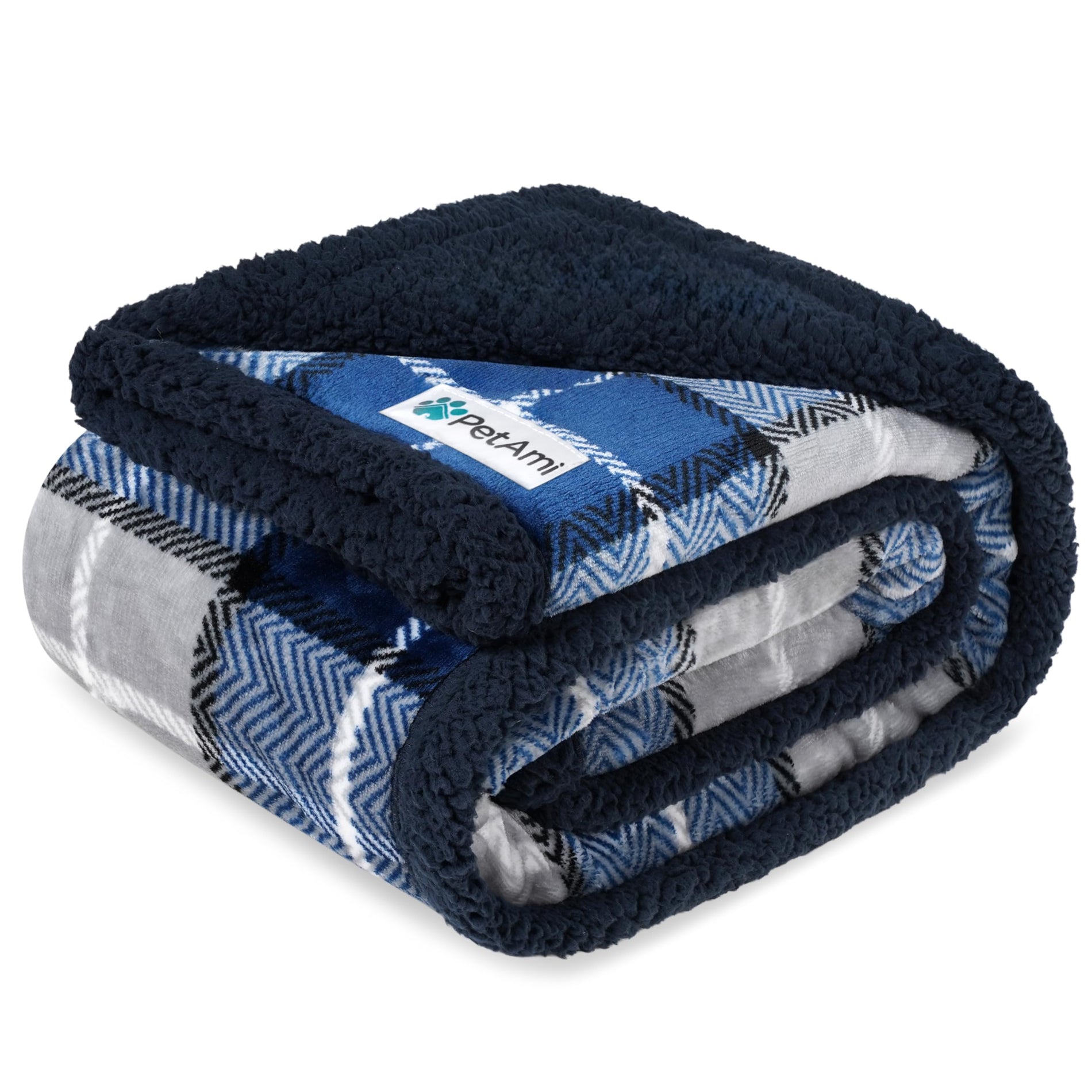 Waterproof Reversible Pet Blanket for Couch & Bed