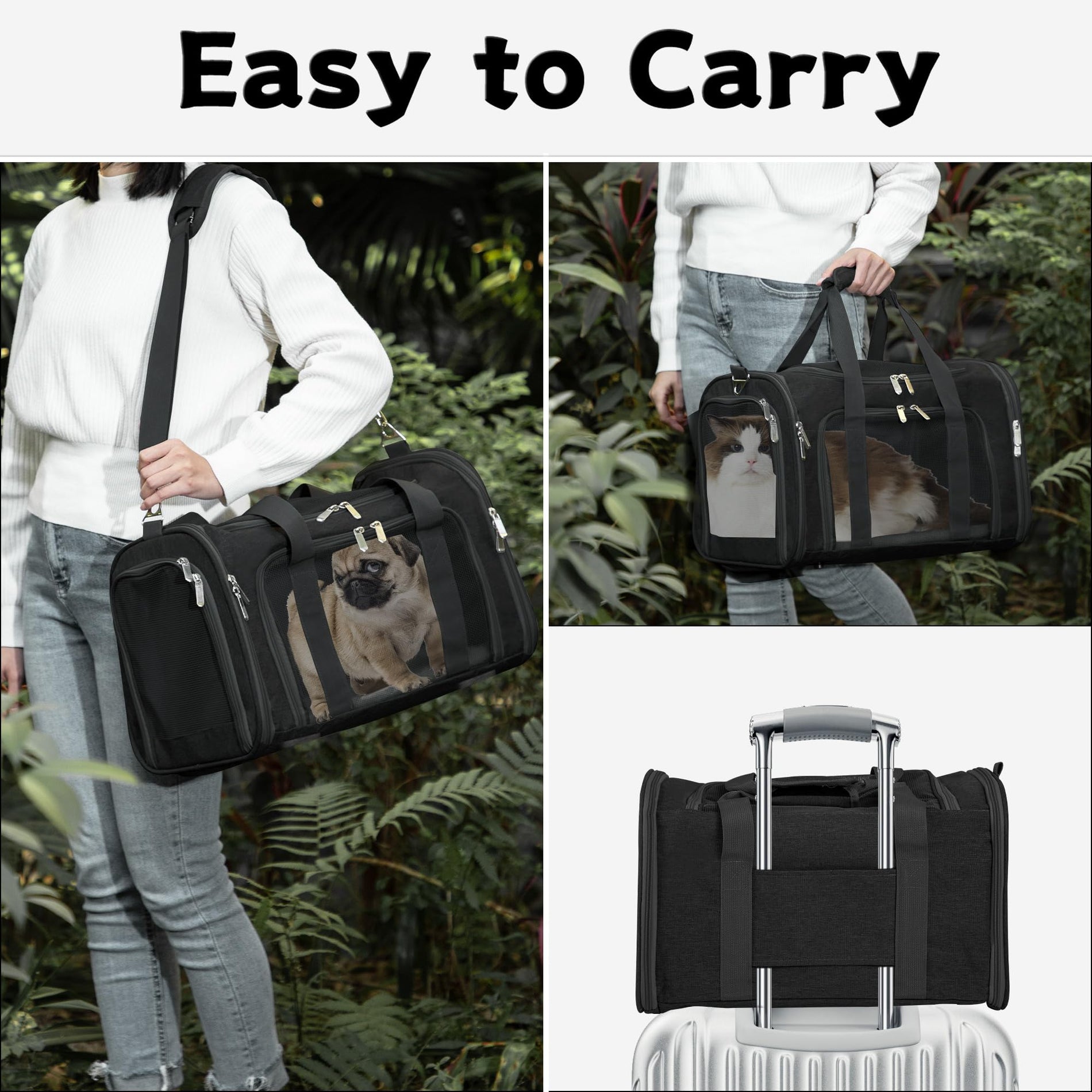 Soft-Sided Cat/Dog/Pet Carrier