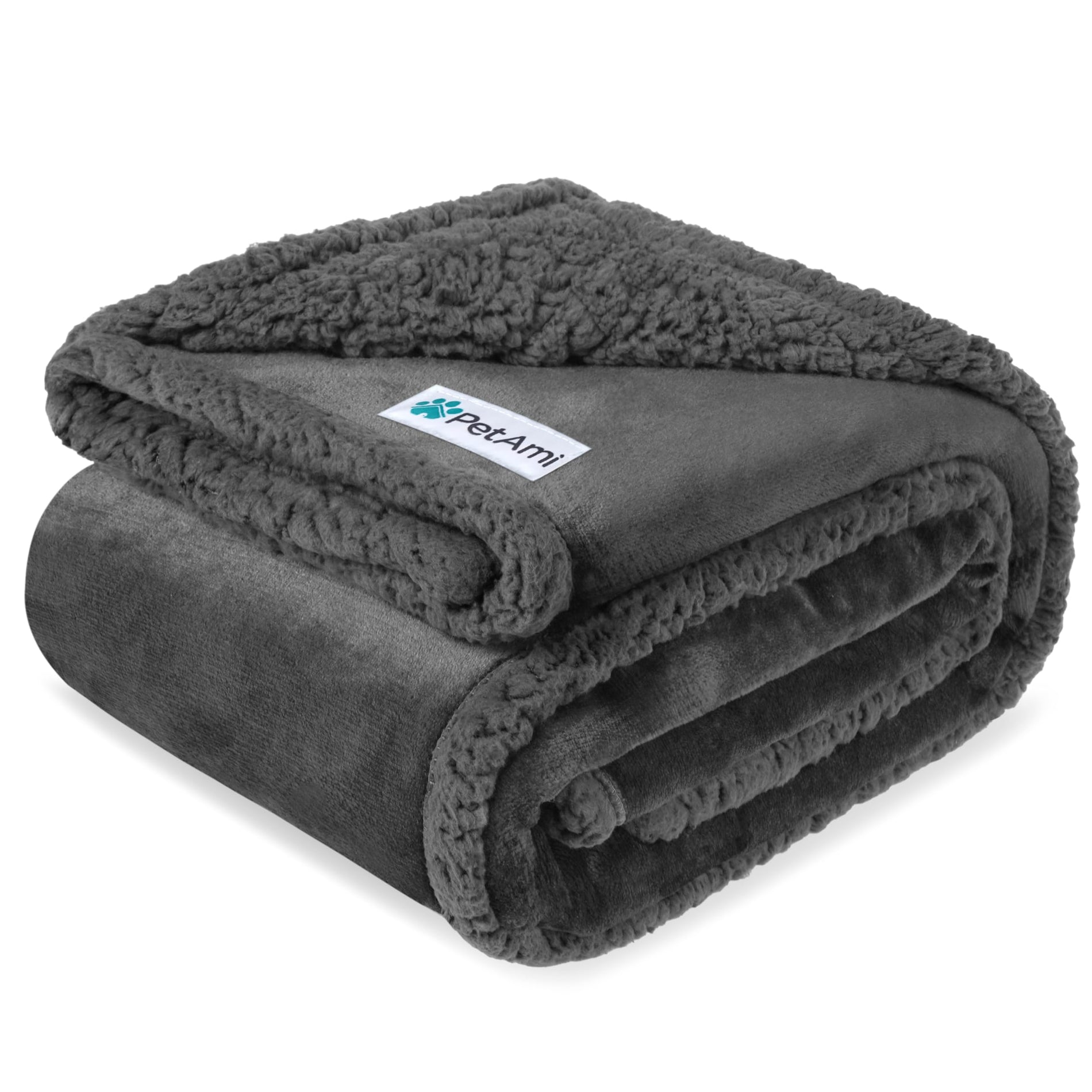 Waterproof Reversible Pet Blanket for Couch & Bed