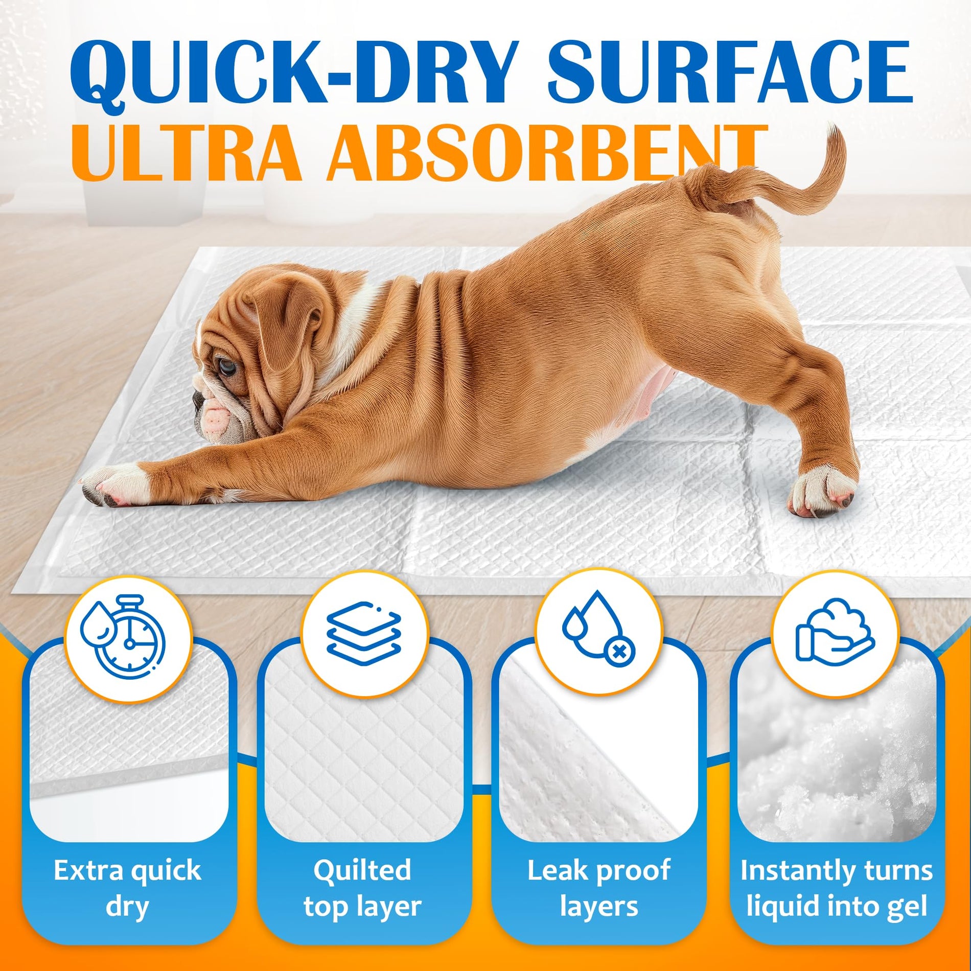 Paws & Claws Premium Dog Pee Pads