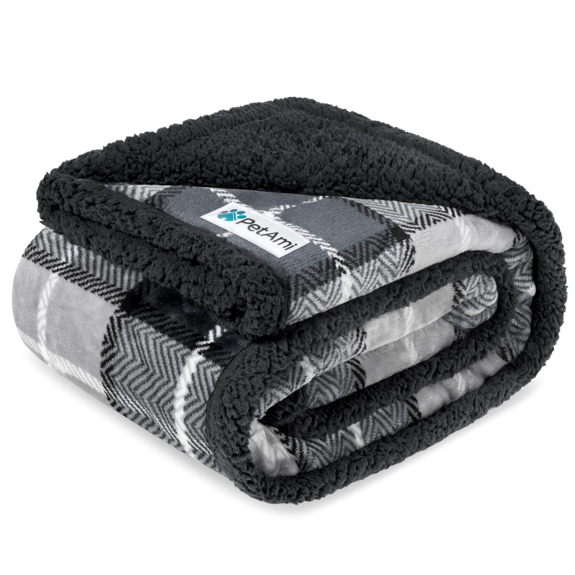 Waterproof Reversible Pet Blanket for Couch & Bed