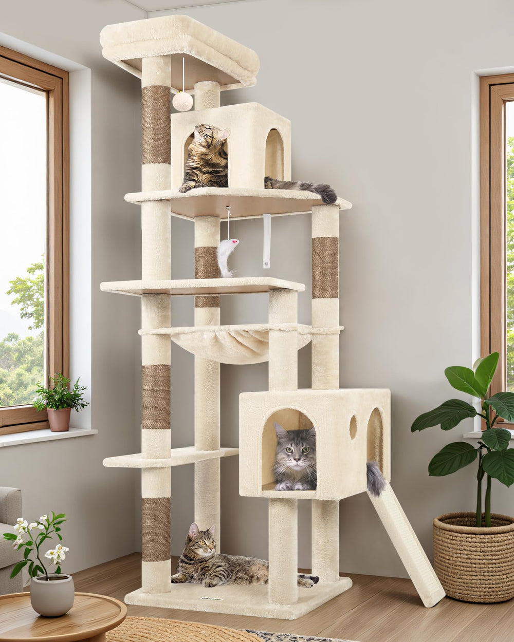 70" Heavy Duty Cat Tree Tower
