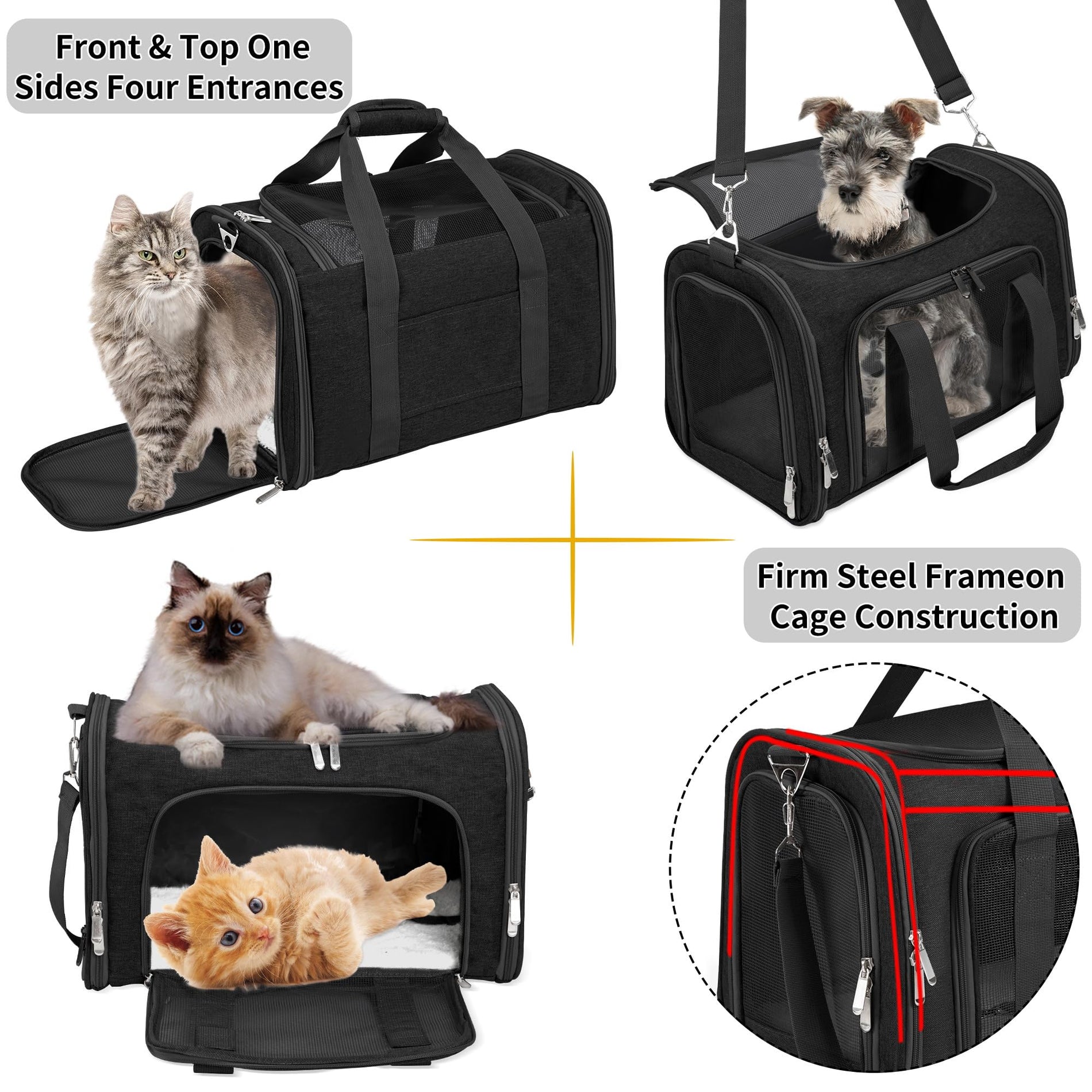 Soft-Sided Cat/Dog/Pet Carrier
