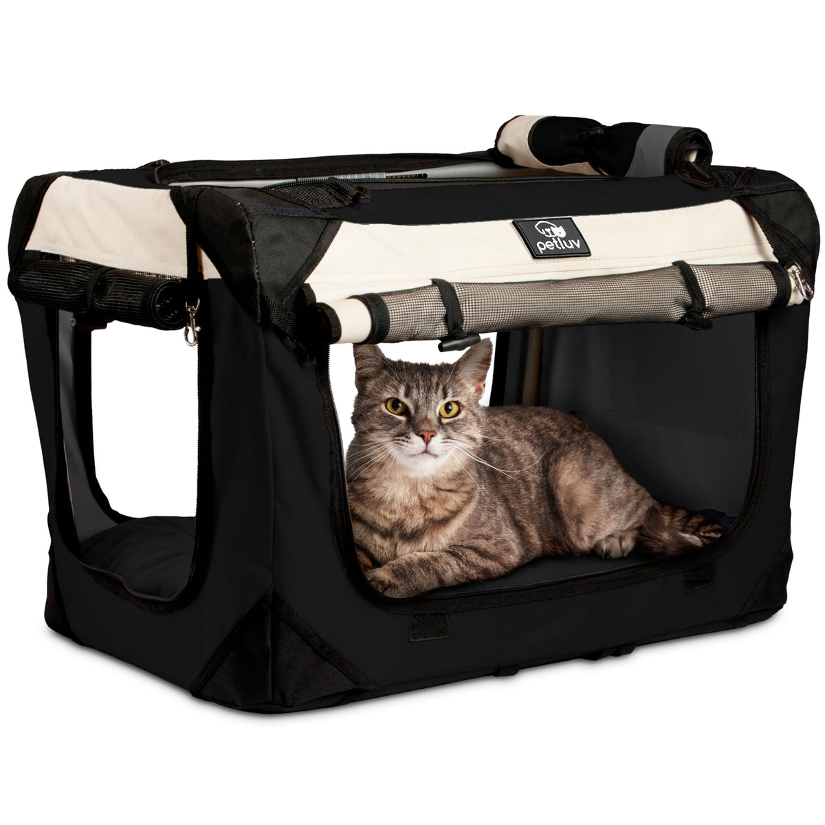 Large Soft-Sided Pet Carrier for Travel