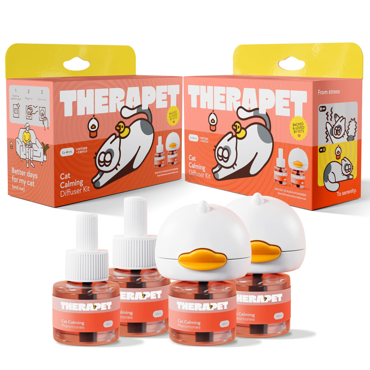 60-Day Cat Calming Diffuser Kit