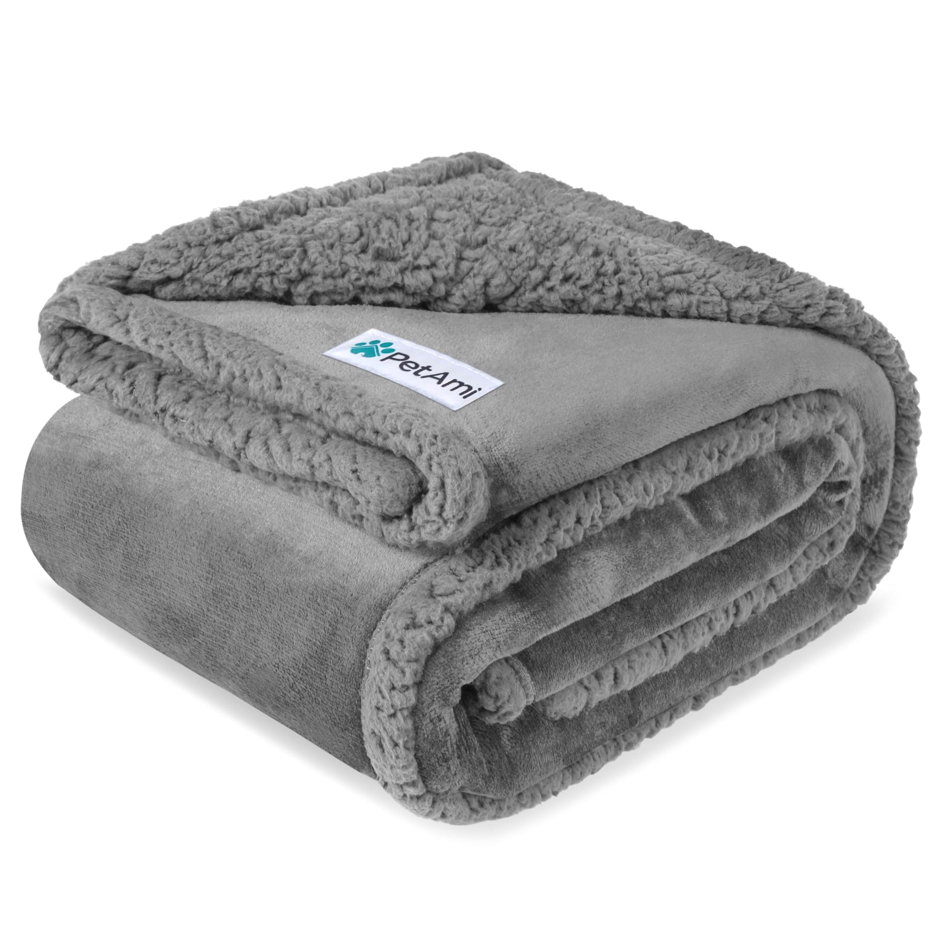 Waterproof Reversible Pet Blanket for Couch & Bed