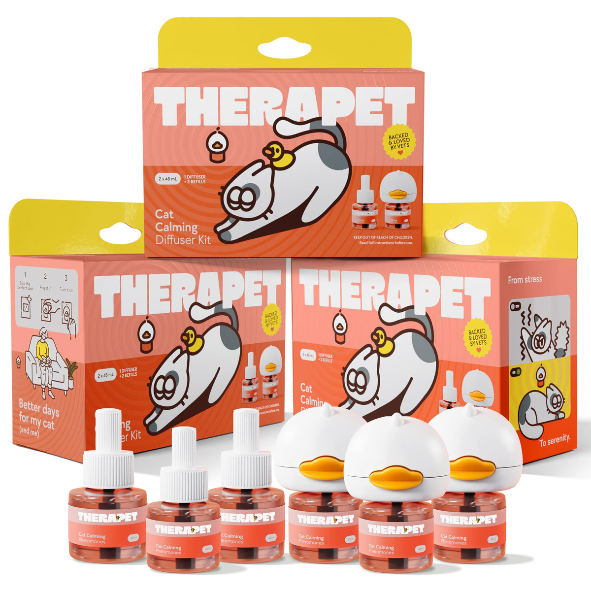 60-Day Cat Calming Diffuser Kit