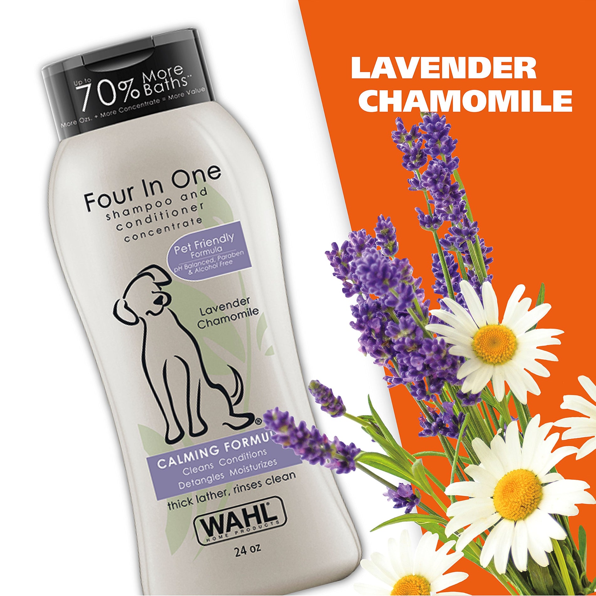 4-in-1 Calming Pet Shampoo with Lavender & Chamomile
